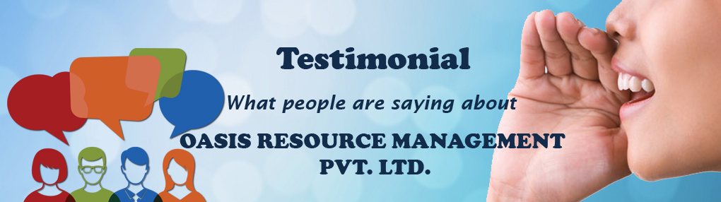 Oasis Resource Management Testimonials, Reviews and Feedbacks