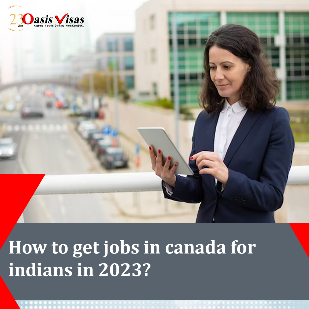 how to get job in Canada from India