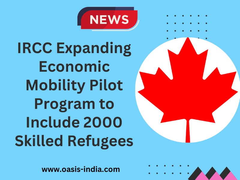 IRCC Expanding Economic Mobility Pilot Program to Include 2000 Skilled Refugees