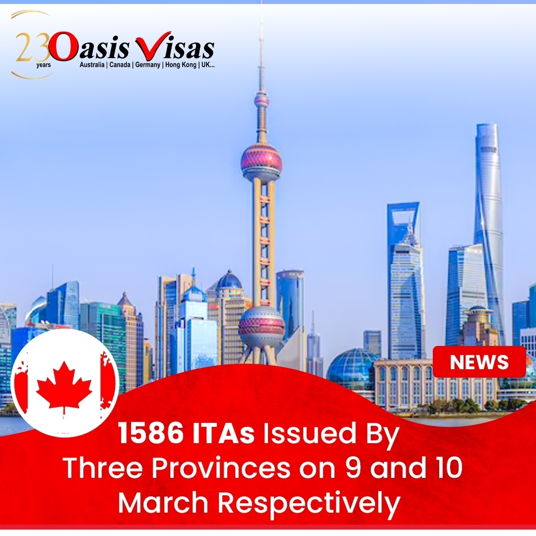 1586 ITAs Issued By Three Provinces on 9 and 10 March Respectively