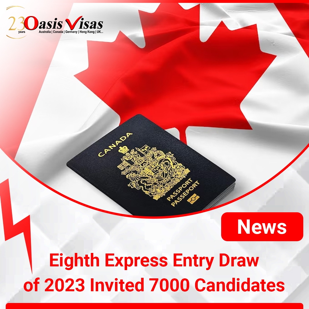 Eighth Express Entry Draw of 2023 Invited 7000 Candidates