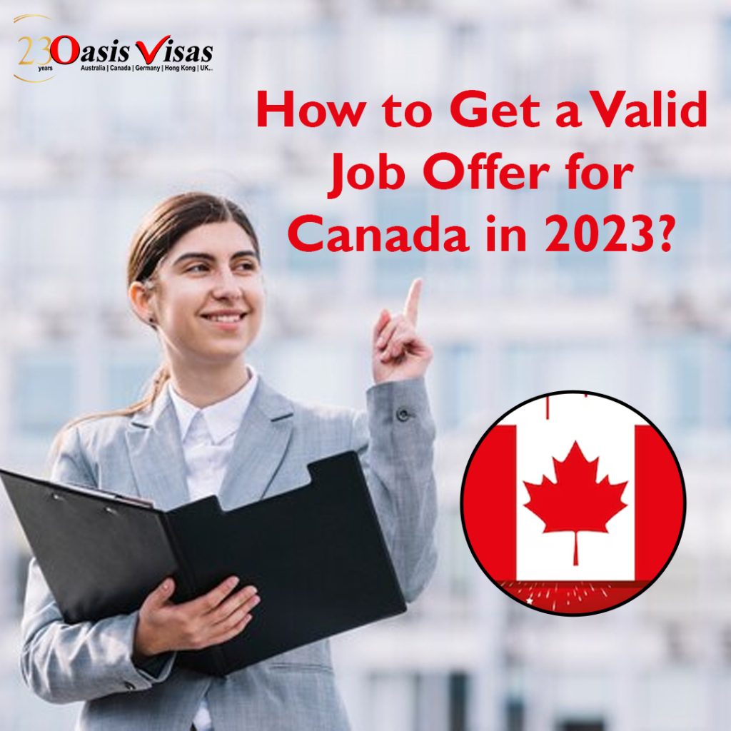 How to Get a Valid Job Offer for Canada in 2023