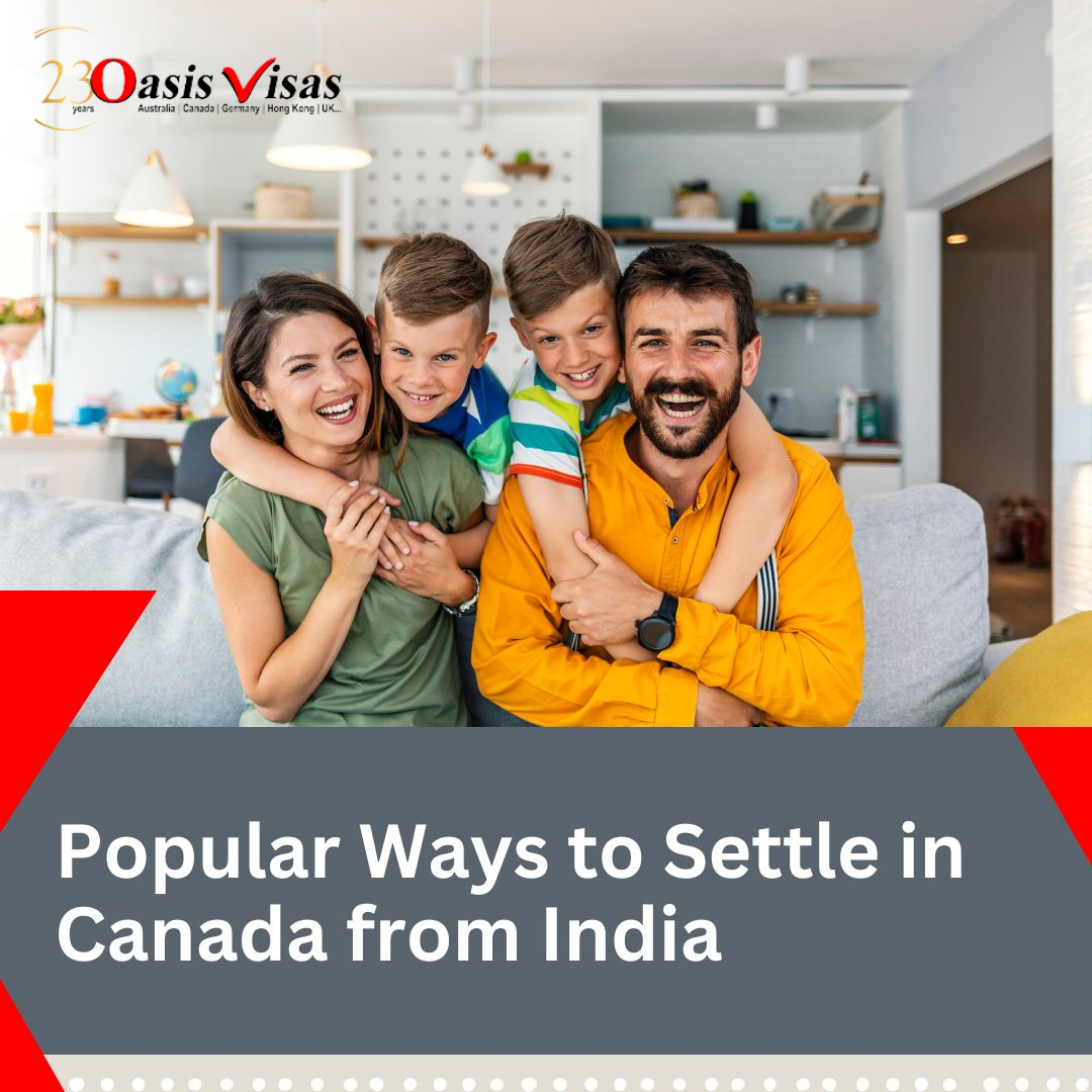 Popular Ways to Settle in Canada from India