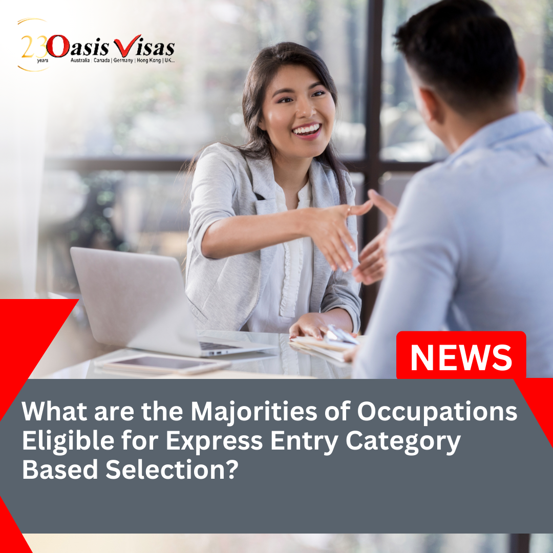 What are the Majorities of Occupations Eligible for Express Entry Category Based Selection?