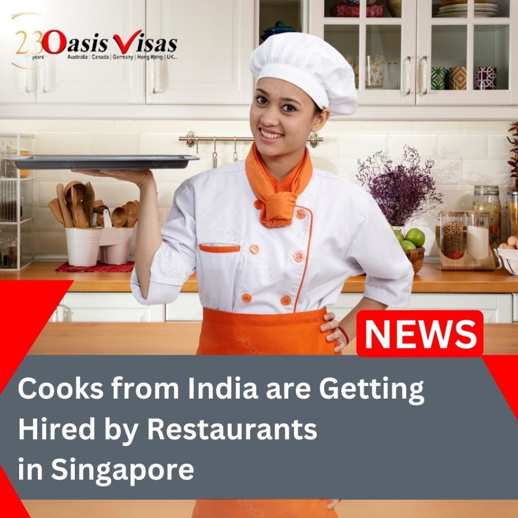 Cooks from India are Getting Hired by Restaurants in Singapore