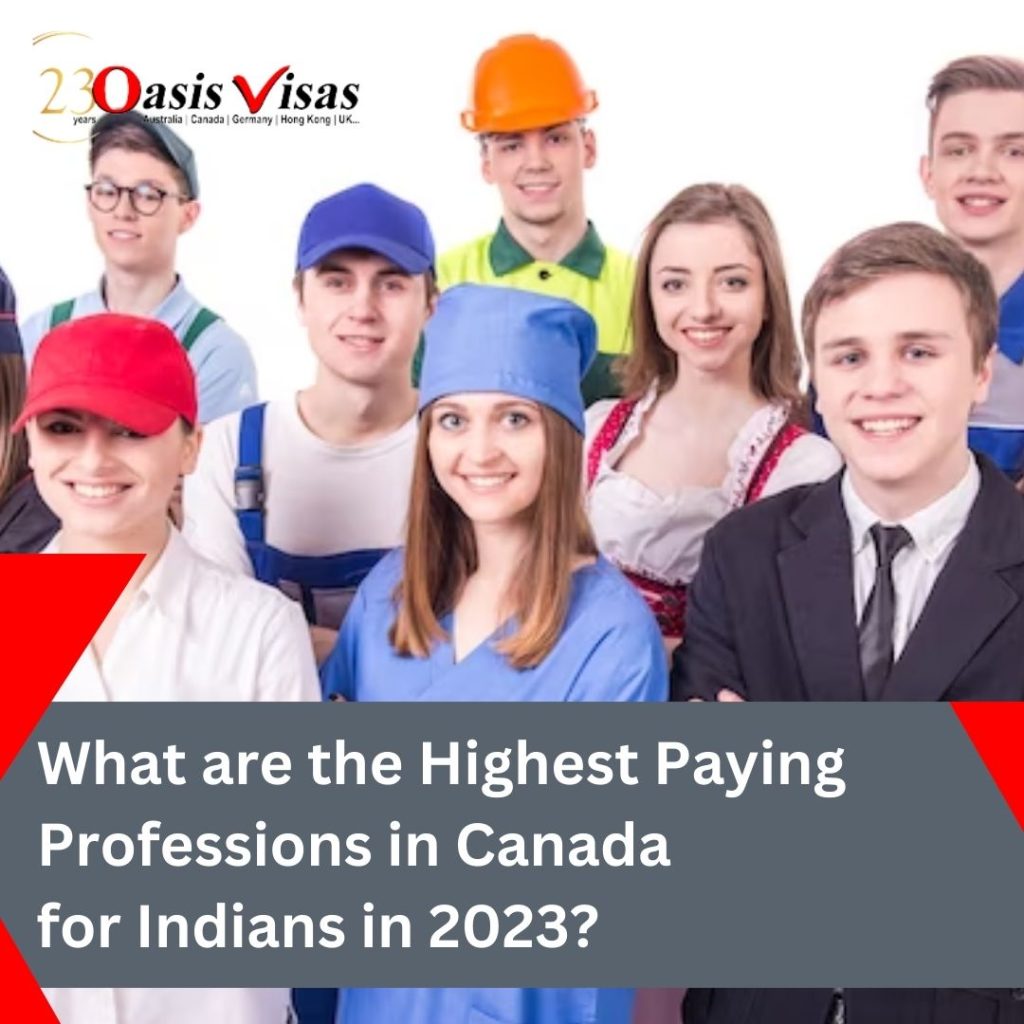 Highest Paying Professions In Canada For Indians In 2023