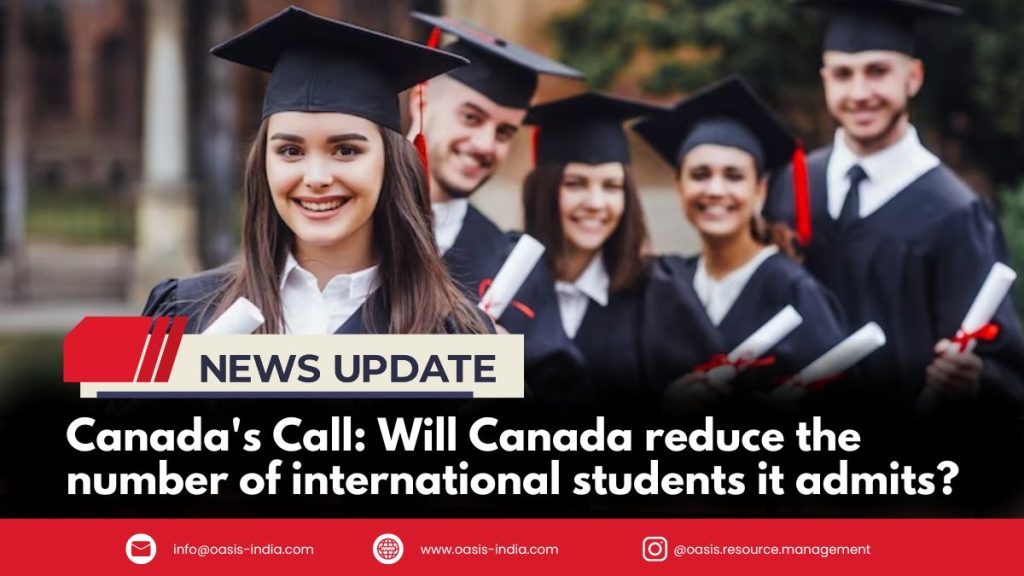 Will Canada reduce the number of international students it admits