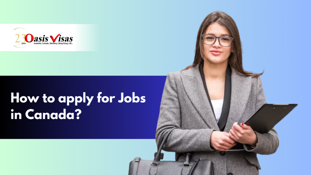 How to apply for Jobs in Canada