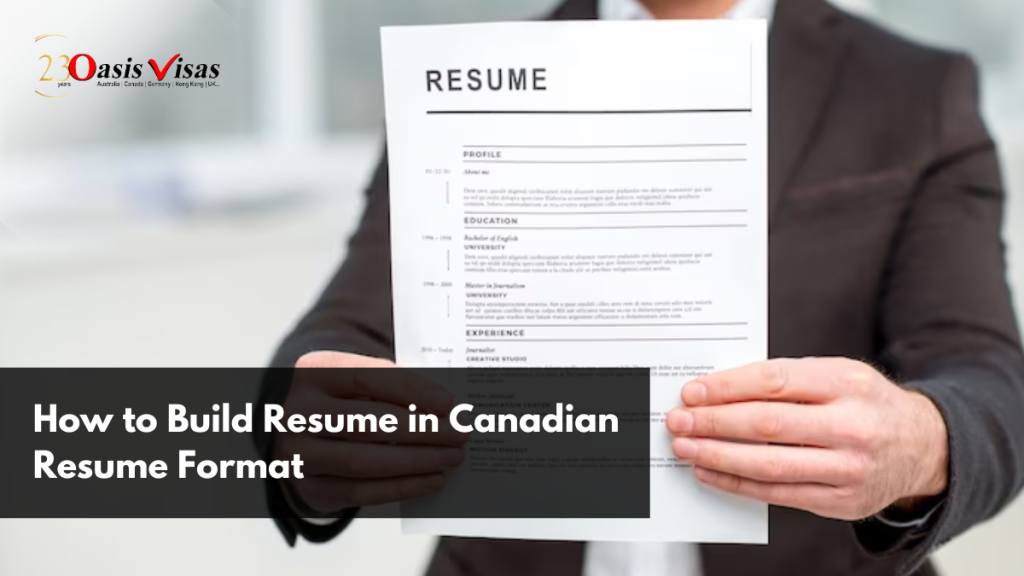 How to Build Resume in Canadian Resume Format