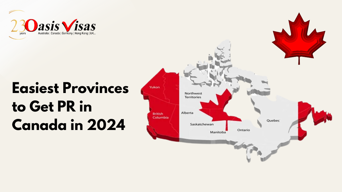 Easiest Provinces to Get PR in Canada in 2024