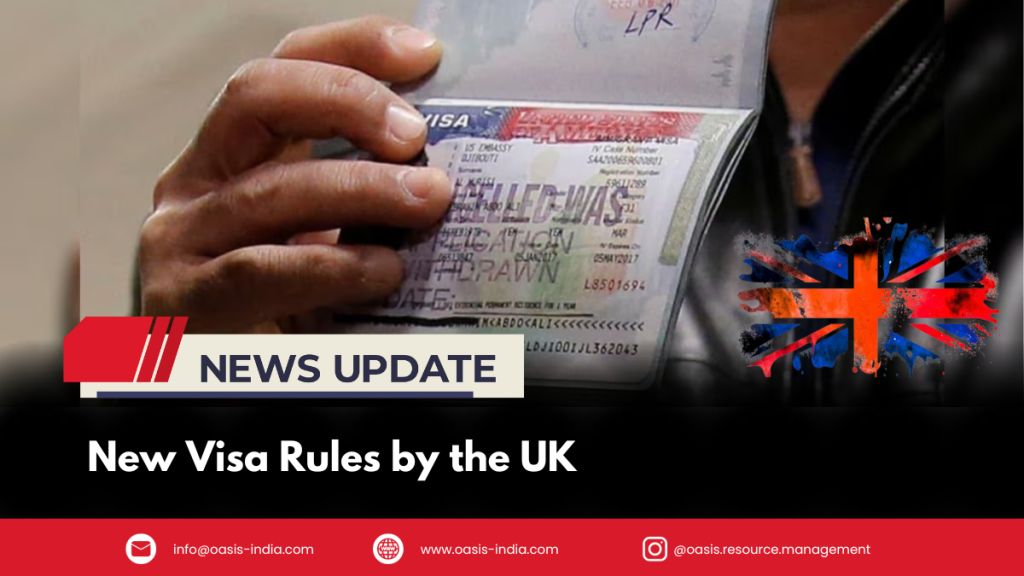 New Visa Rules by the UK