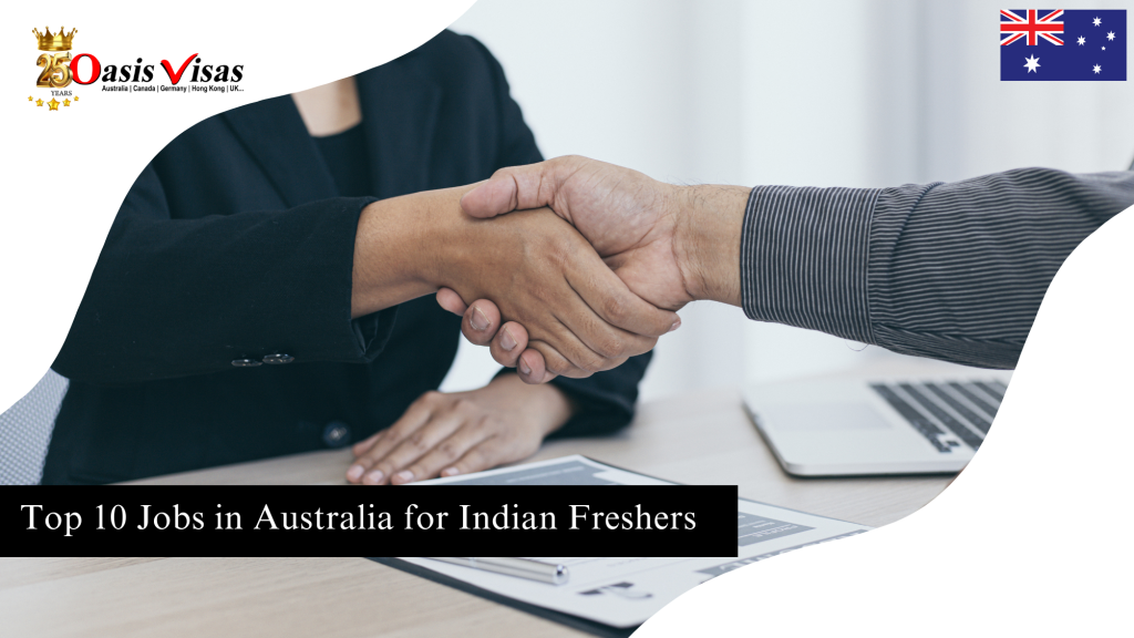 Top 10 Jobs in Australia for Indian Freshers