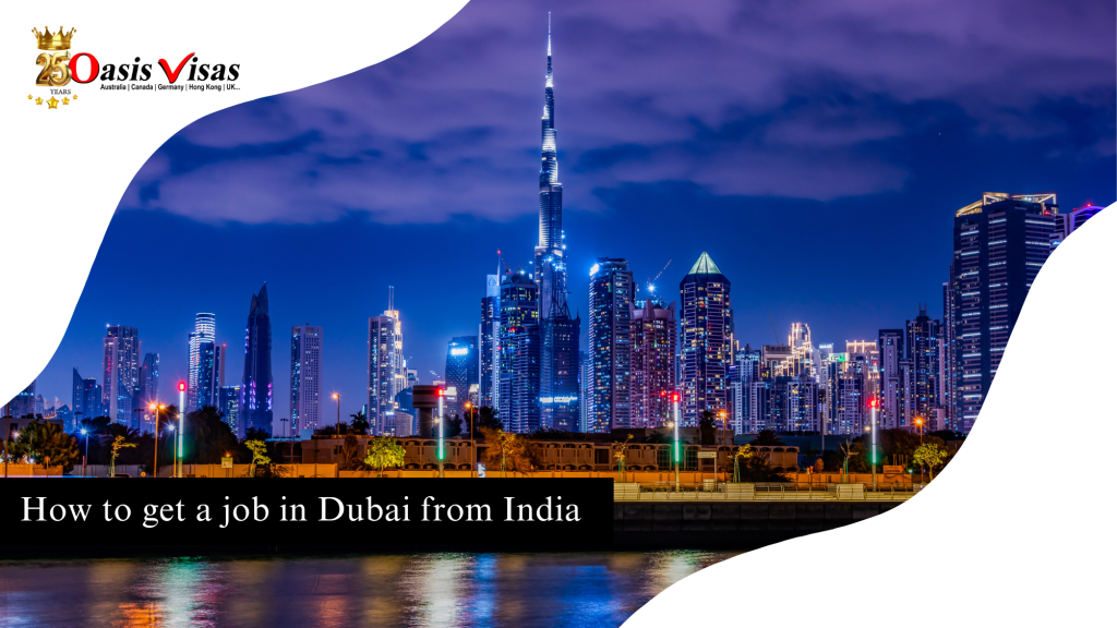 How to get a job in Dubai from India