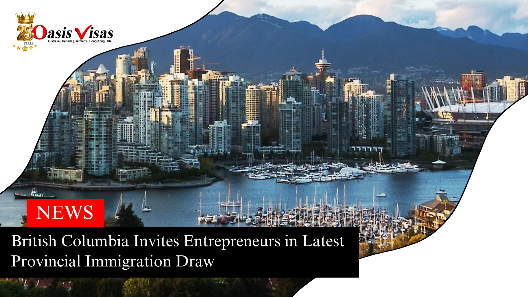 British Columbia Invites Entrepreneurs in Latest Provincial Immigration Draw