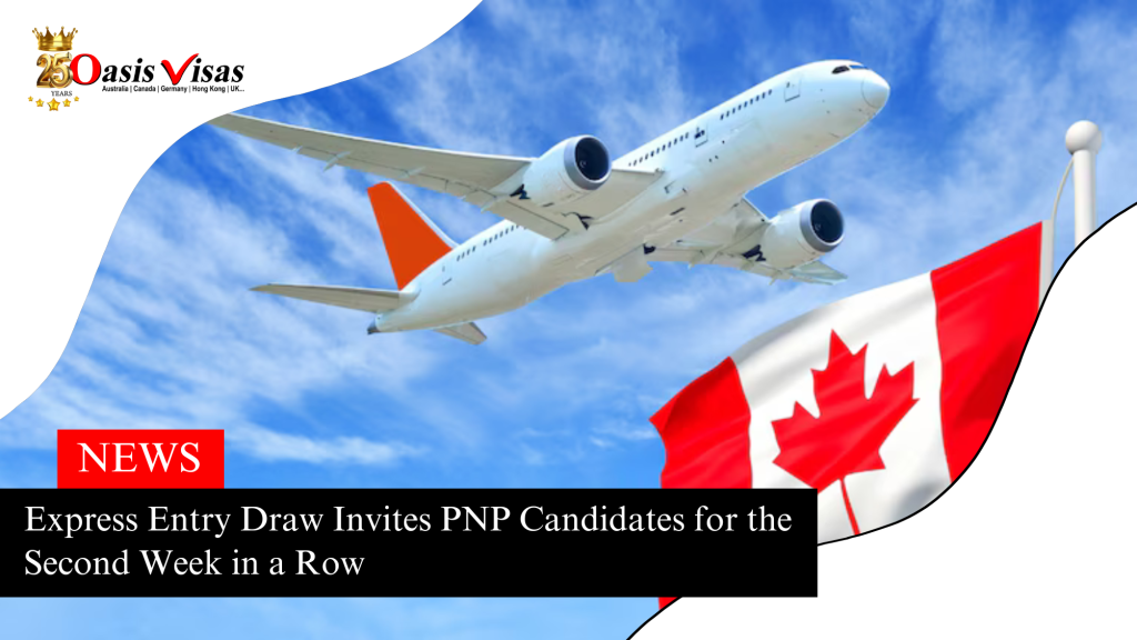 Express Entry Draw Invites PNP Candidates for the Second Week in a Row