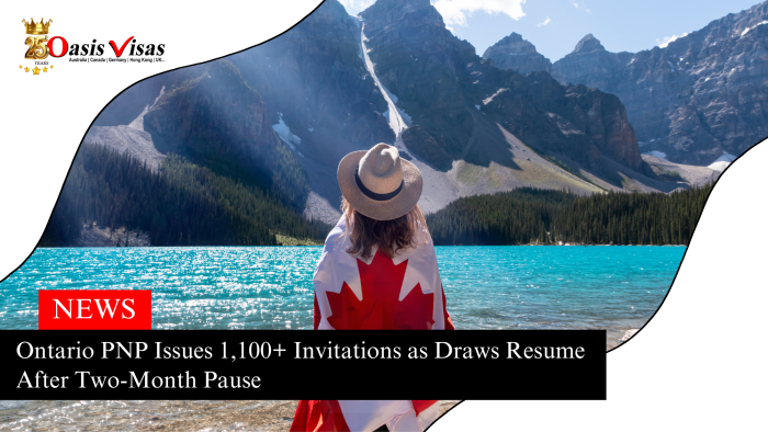 Ontario PNP Issues 1,100+ Invitations as Draws Resume After Two-Month Pause 1 Ontario PNP Issues 1,100+ Invitations as Draws Resume After Two-Month Pause