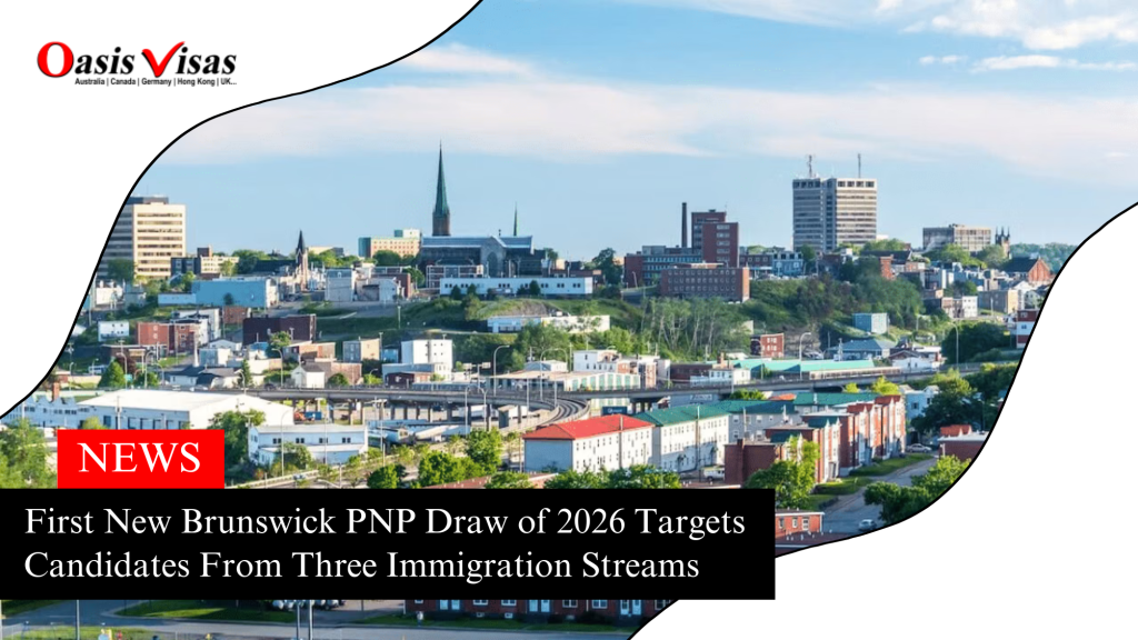 First New Brunswick PNP Draw of 2026 Targets Candidates From Three Immigration Streams
