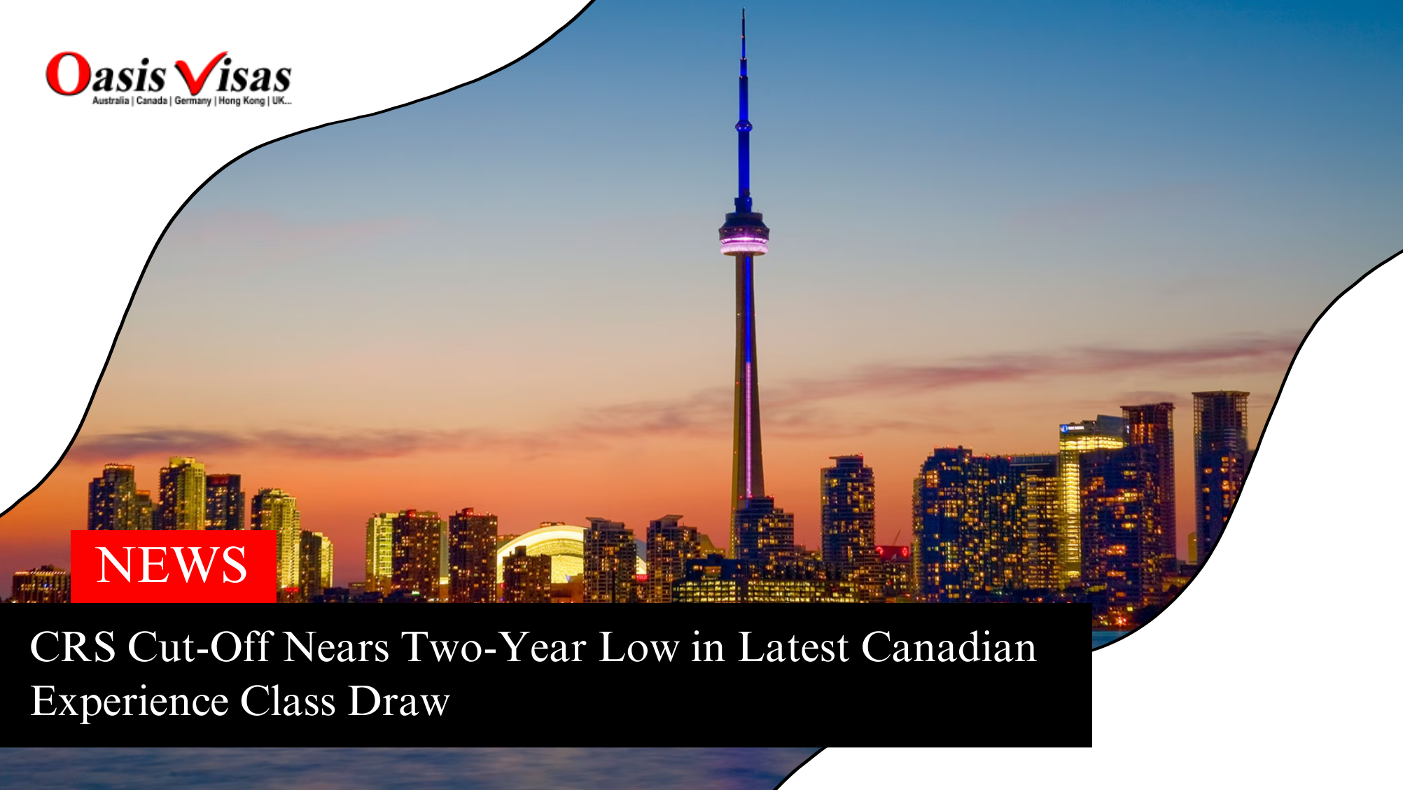 CRS Cut-Off Nears Two-Year Low in Latest Canadian Experience Class Draw