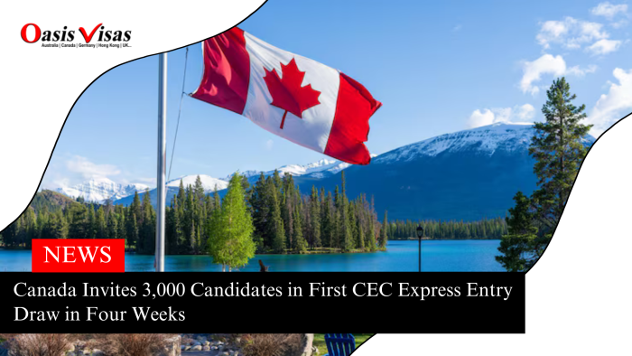 Canada Invites 3,000 Candidates in First CEC Express Entry Draw in Four Weeks 1 Canada Invites 3,000 Candidates in First CEC Express Entry Draw in Four Weeks