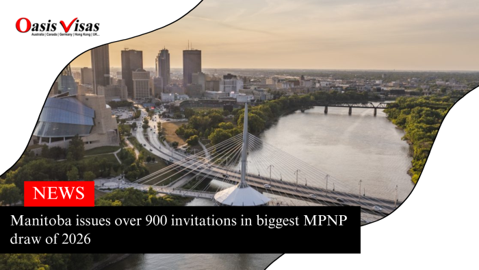 Manitoba issues over 900 invitations in biggest MPNP draw of 2026
