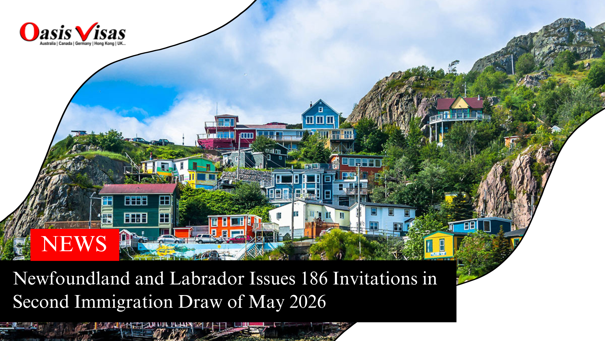 Newfoundland and Labrador Issues 186 Invitations in Second Immigration Draw of May 2026