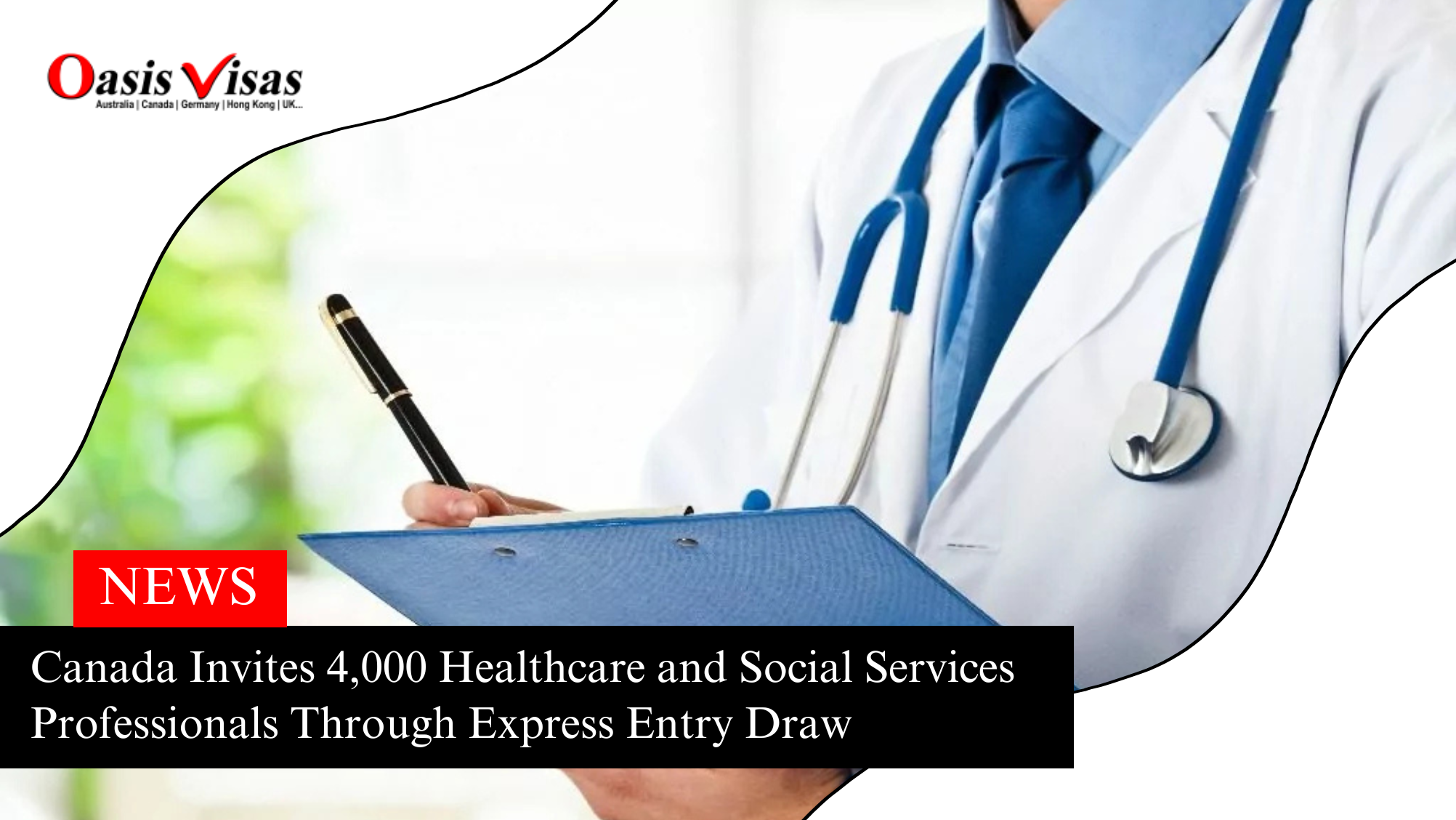 Canada Invites 4,000 Healthcare and Social Services Professionals Through Express Entry Draw
