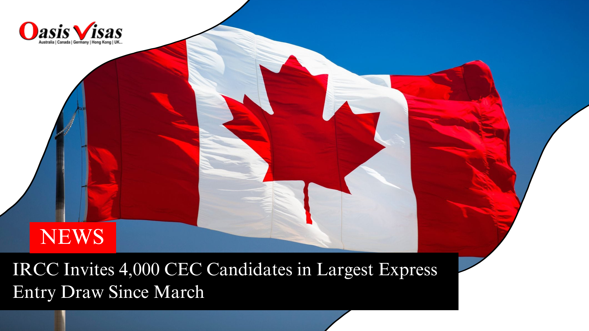 IRCC Invites 4,000 CEC Candidates in Largest Express Entry Draw Since March