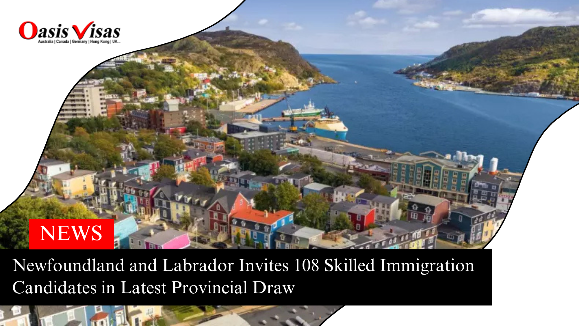 Newfoundland and Labrador Invites 108 Skilled Immigration Candidates in Latest Provincial Draw