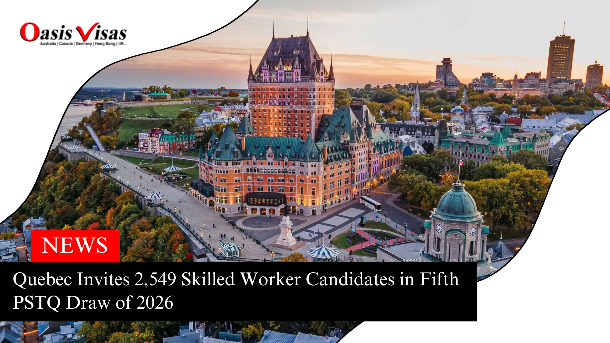 Quebec Invites 2,549 Skilled Worker Candidates in Fifth PSTQ Draw of 2026