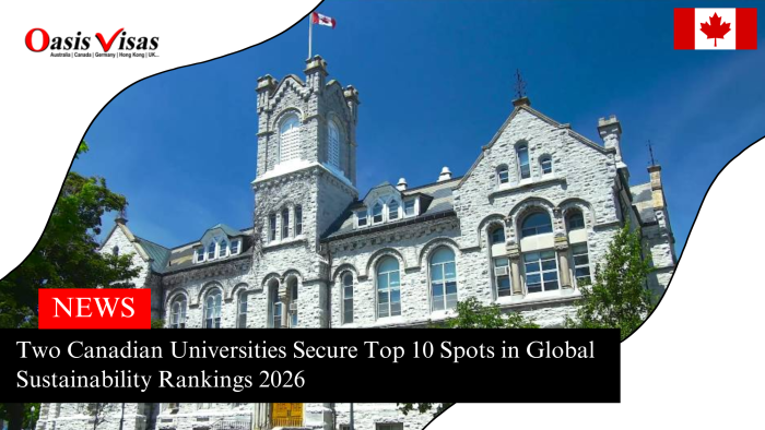 Two Canadian Universities Secure Top 10 Spots in Global Sustainability Rankings 2026